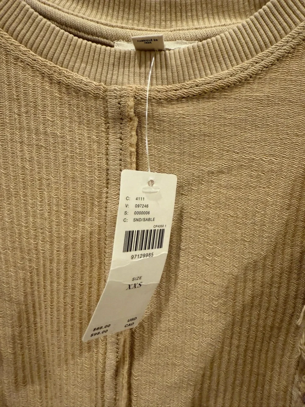Pilcro Short-Sleeve Ruffled Fringe Top - Picture 4 of 6